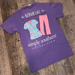 👩🏼‍⚕️ NWOT SIMPLY SOUTHERN NURSE TEE 👩🏼‍⚕️